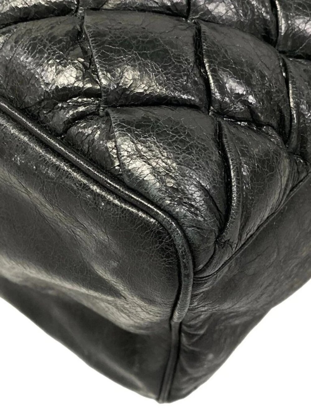 BALENCIAGA The Matelasse 168031 Black Leather Handbag - Picture 6 of 15